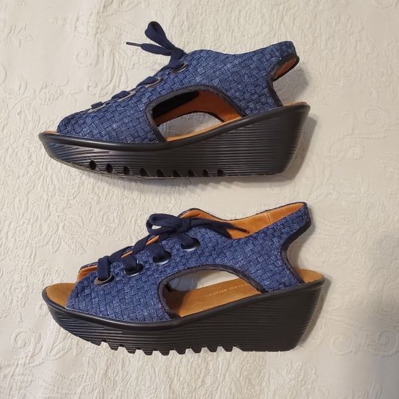 2 Pair Replica Bernie Mev Platforms-Size 40 - Picture 6 of 8